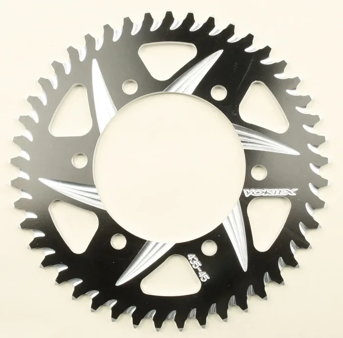 VORTEX 435ZK-45 CAT5 Rear Aluminum Sprocket - Durable & Efficient for Powersports