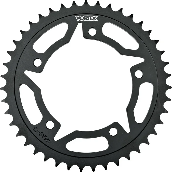 VORTEX 454S-43 Steel Rear Sprocket - Durable & Precise for Powersports Performance
