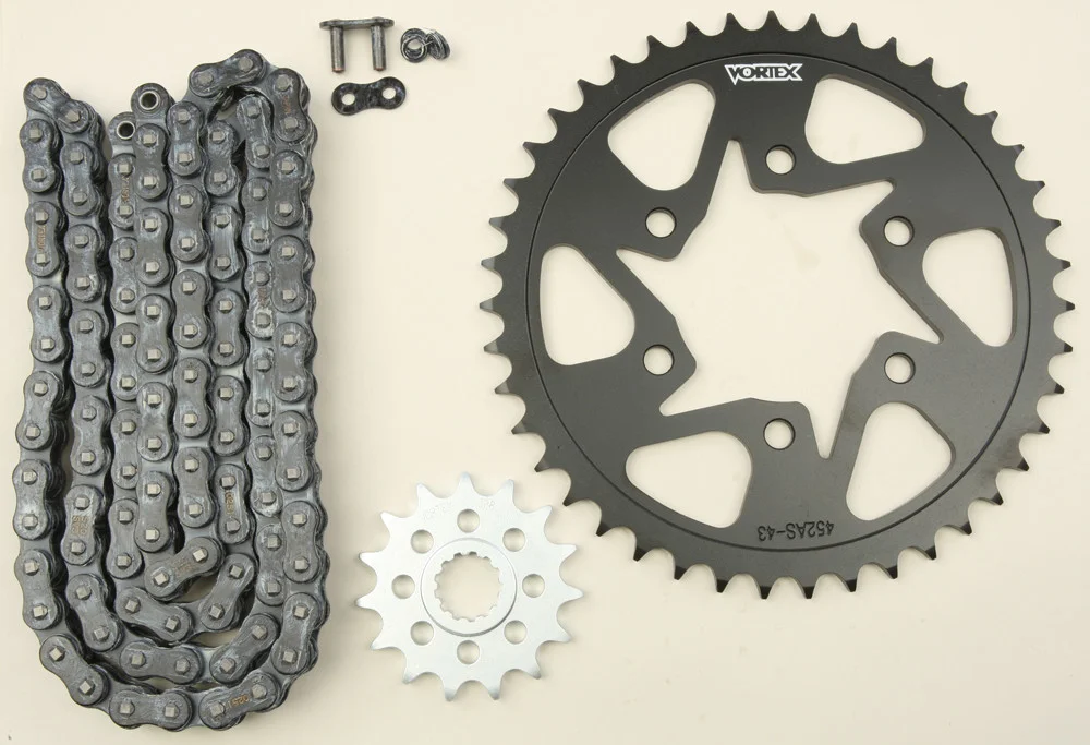 VORTEX CK4103 Performance Links Chain & Sprocket Kit - Durable & Efficient for Powersports Enthusiasts