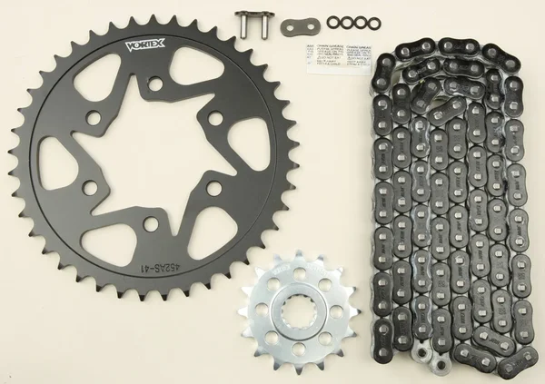 VORTEX CK6302 Performance Links Chain & Sprocket Kit - Durable & Efficient for Powersports Enthusiasts