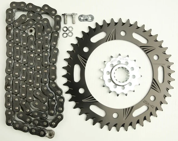 VORTEX CK6328 Performance Links Chain & Sprocket Kit - Durable, High-Torque for Powersports