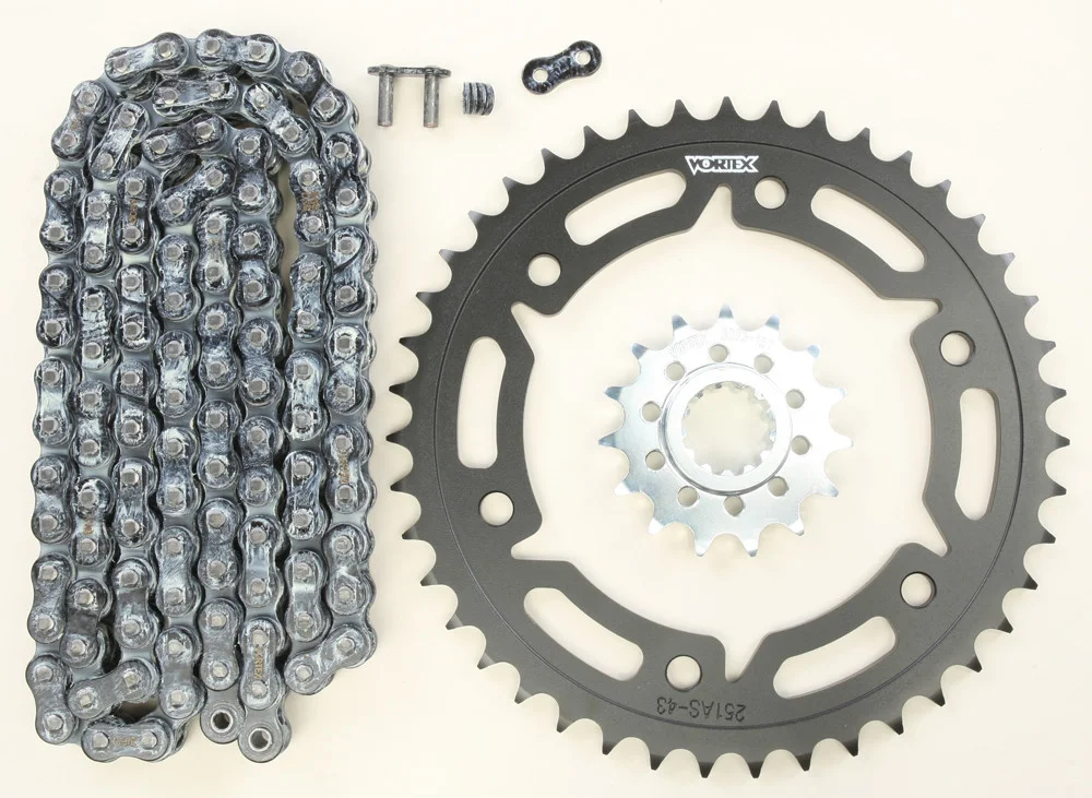 VORTEX CK6341 High-Torque Performance Chain & Sprocket Kit for ATV/UTV - Durable Upgrade