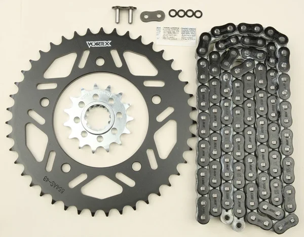 VORTEX CK6377 Performance Links Chain & Sprocket Kit - Durable, High-Torque, ATV & UTV Replacement