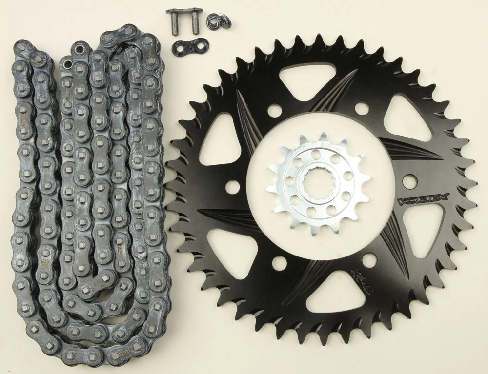 VORTEX CK6381 Performance Links Chain & Sprocket Kit - Durable, High-Strength Power Sports Upgrade