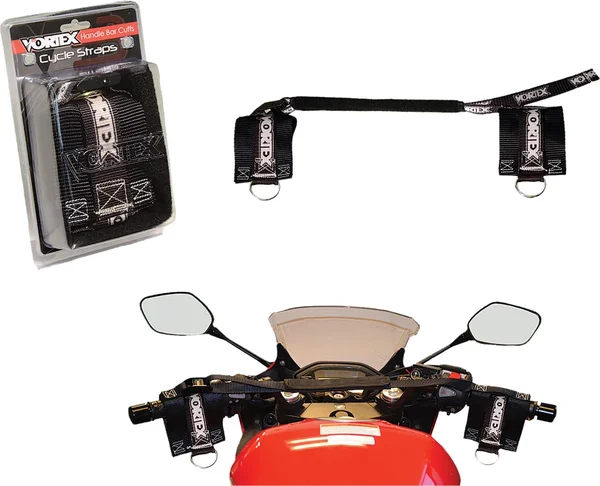 VORTEX TD108 Handlebar Cuff - Durable Straps/Tie-Downs for Powersports