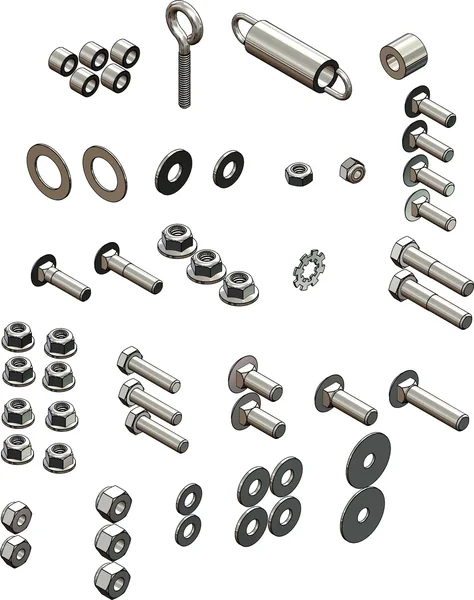 KFI HK-101 Manual Lift Kit Replacement Hardware Kit for Plows – Durable, Easy Installation, Heavy-Duty Plow Hardware
