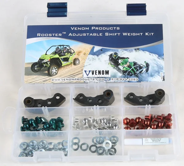 VENOM Products Adjustable Shift Weight Kit for Drive Clutch - Enhance Performance & Control