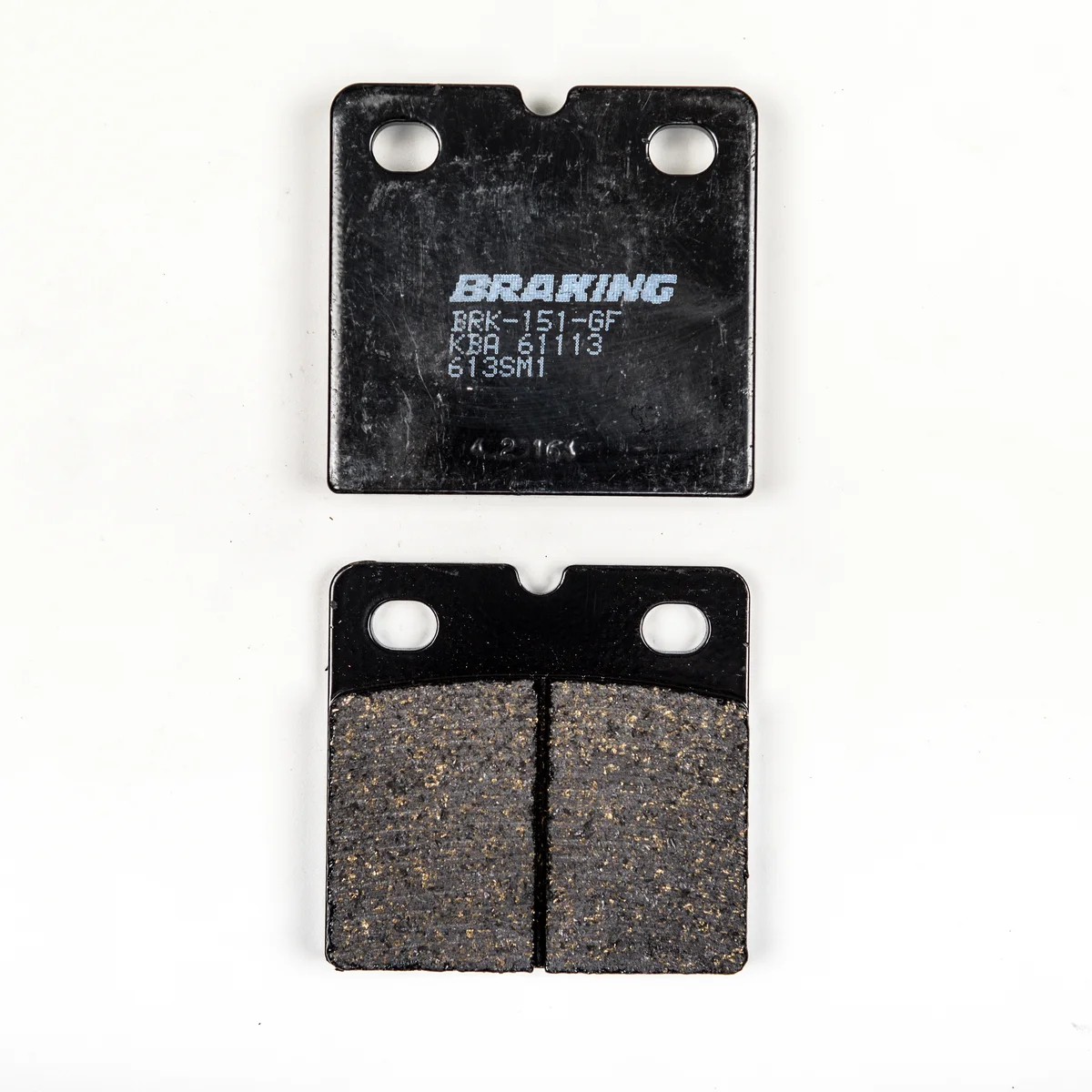 Braking 613SM1 Semi-Metallic Brake Pads - High-Performance Brakes for Powersports Vehicles
