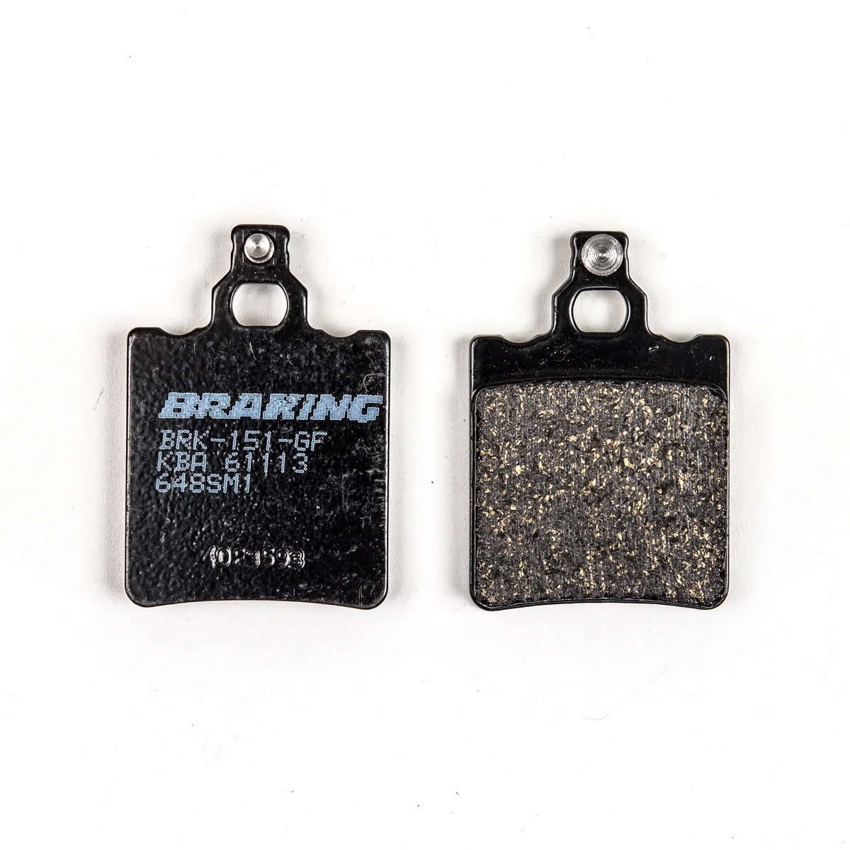 Braking 648SM1 Semi-Metallic Brake Pads - High-Performance Brakes for Powersports Vehicles