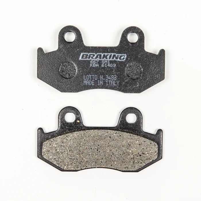 Braking 667SM1 Semi-Metallic Brake Pads - High-Performance Brakes for Powersports Vehicles
