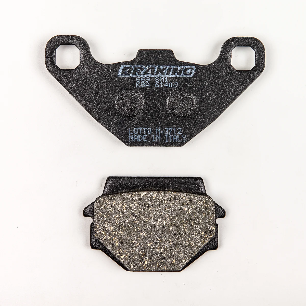 Braking 669SM1 Semi-Metallic Brake Pads - High-Performance Brakes for Powersports Vehicles