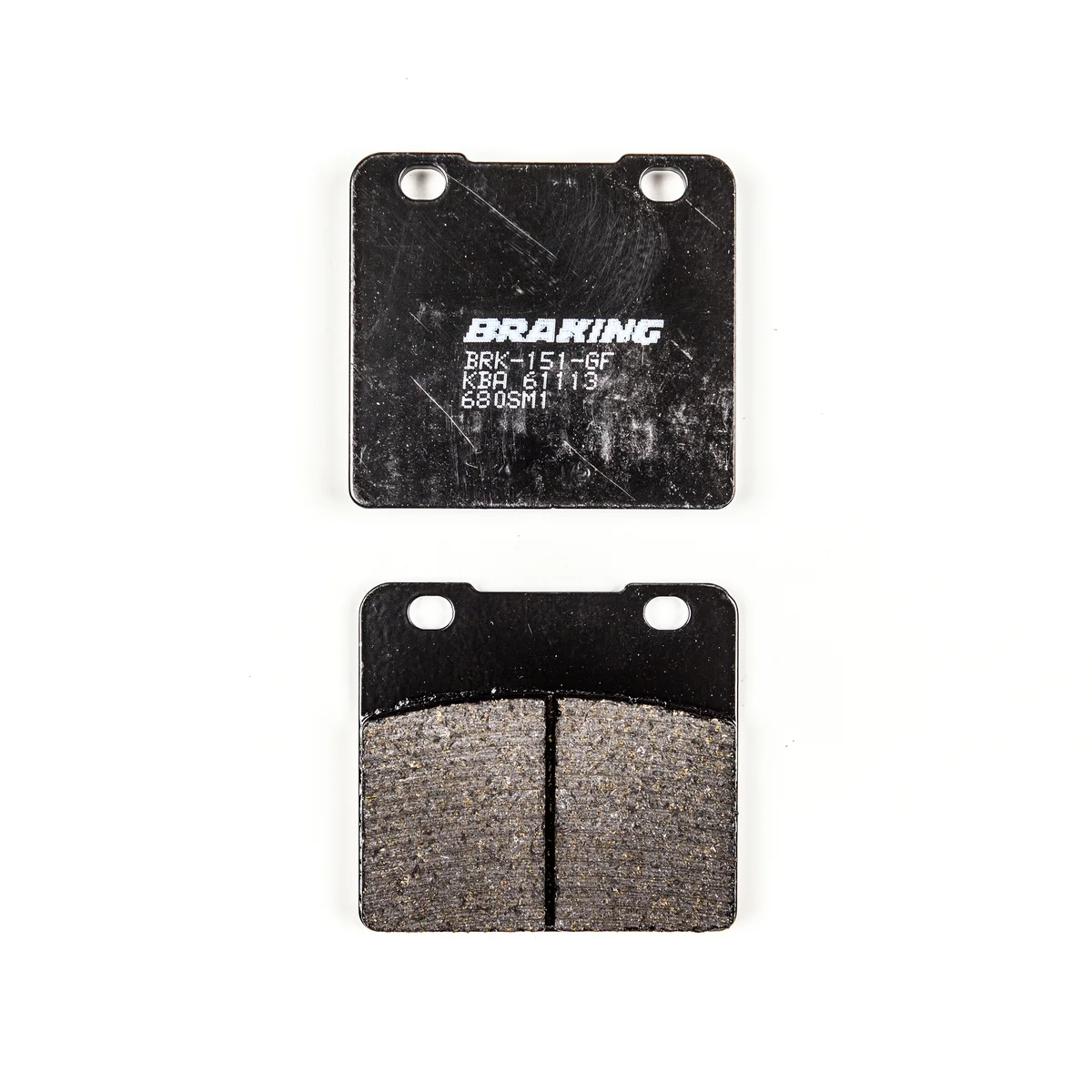 Braking 680SM1 Semi-Metallic Brake Pads - High-Performance Brakes for Powersports Vehicles