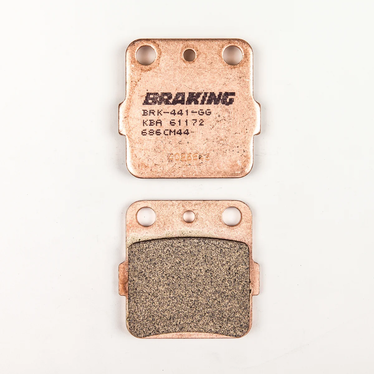 Braking 686CM44 Sintered Sport Brake Pads - High-Performance Racing Brake Pads for Enhanced Stopping Power
