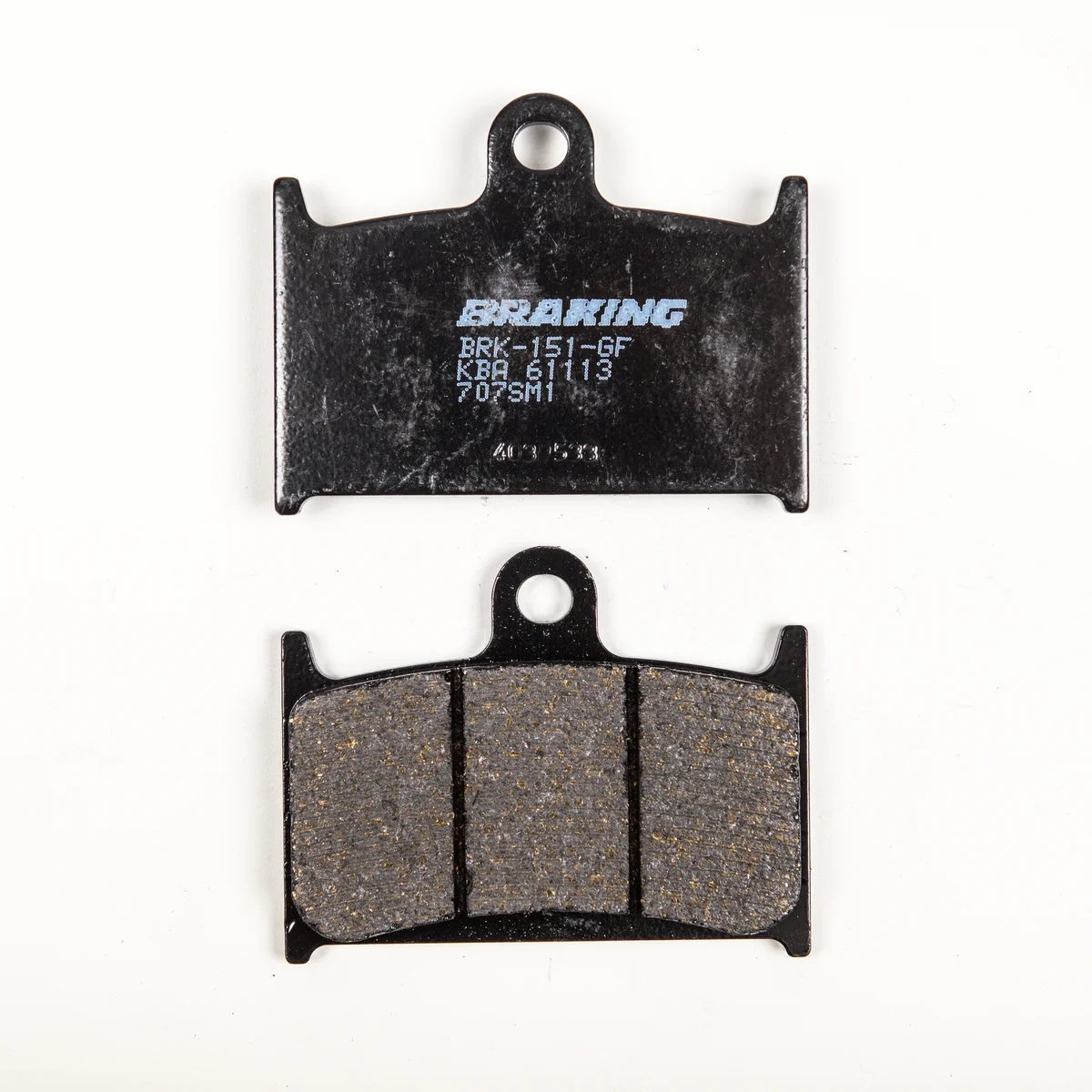 Braking 707SM1 Semi-Metallic Brake Pads - High-Performance Brakes for Powersports Vehicles