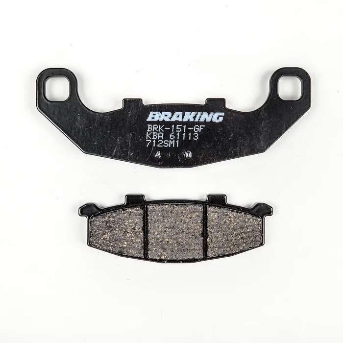 Braking 712SM1 Semi-Metallic Brake Pads - High-Performance Brakes for Powersports Vehicles