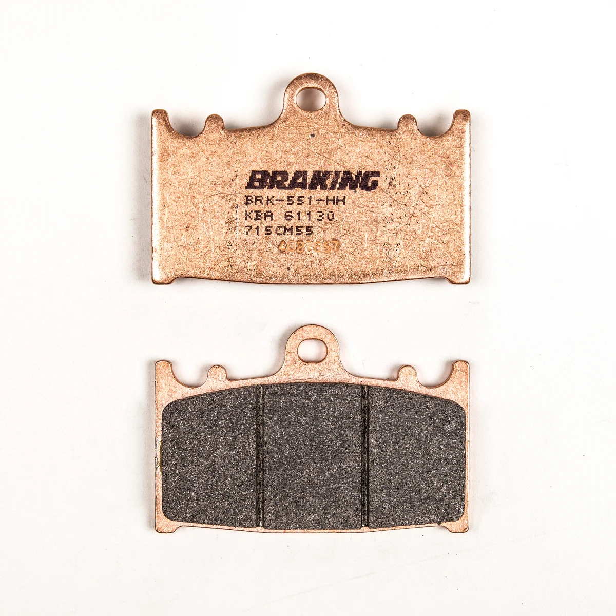 Braking 715CM55 Sintered Sport Brake Pads - High-Performance Motorcycle Brake Pads