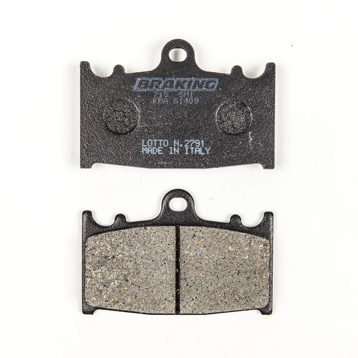 Braking 715SM1 Semi-Metallic Brake Pads - High-Performance, Durable Brake Pads for Powersports Vehicles