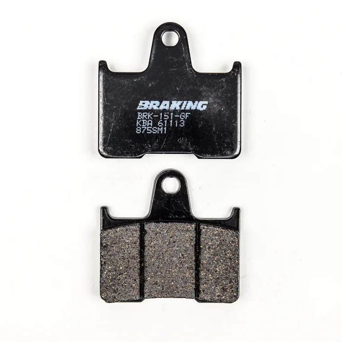 Braking 875SM1 Semi-Metallic Brake Pads - High-Performance Brakes for Powersports Vehicles