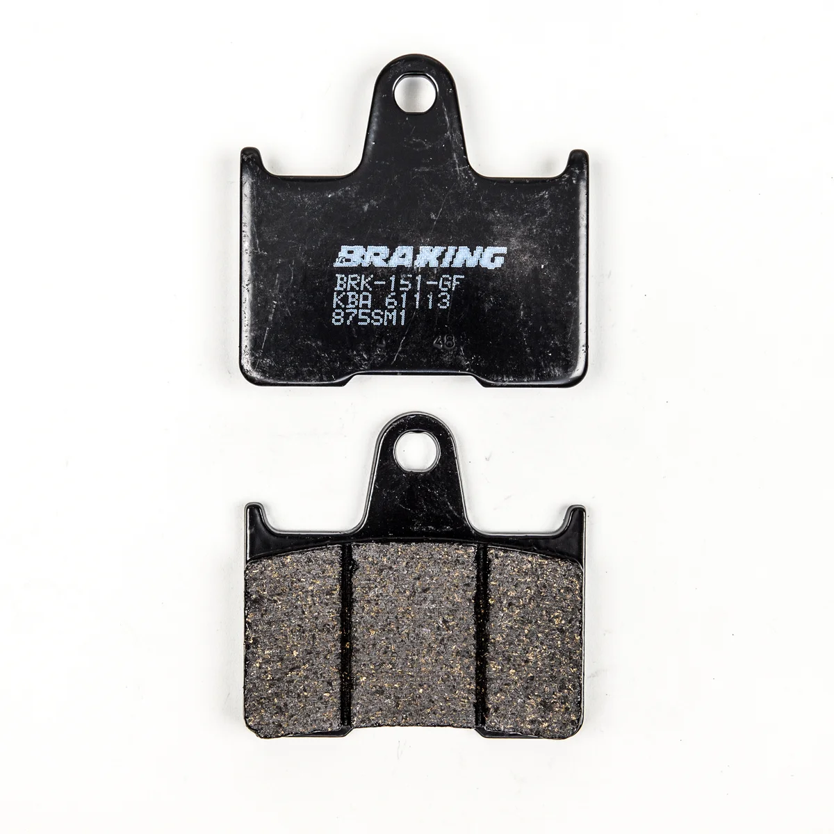 Braking 875SM1 Semi-Metallic Brake Pads - High-Performance Brakes for Powersports Vehicles