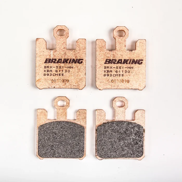 Braking 893CM55 Sintered Sport Brake Pads - High-Performance Motorcycle Brake Pads for Enhanced Stopping Power