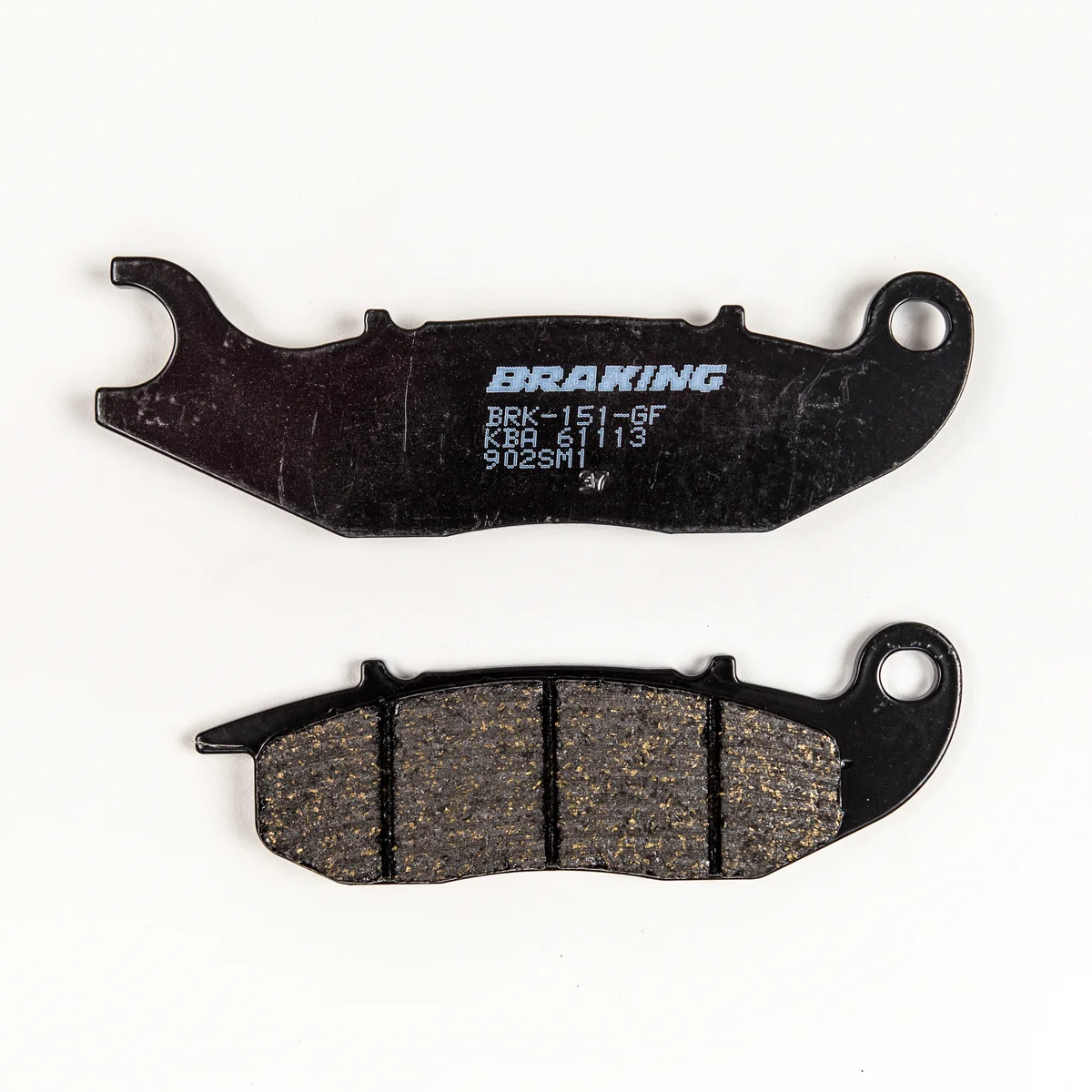 Braking 902SM1 Semi-Metallic Brake Pads - Durable, High-Performance Brakes for Powersports Vehicles