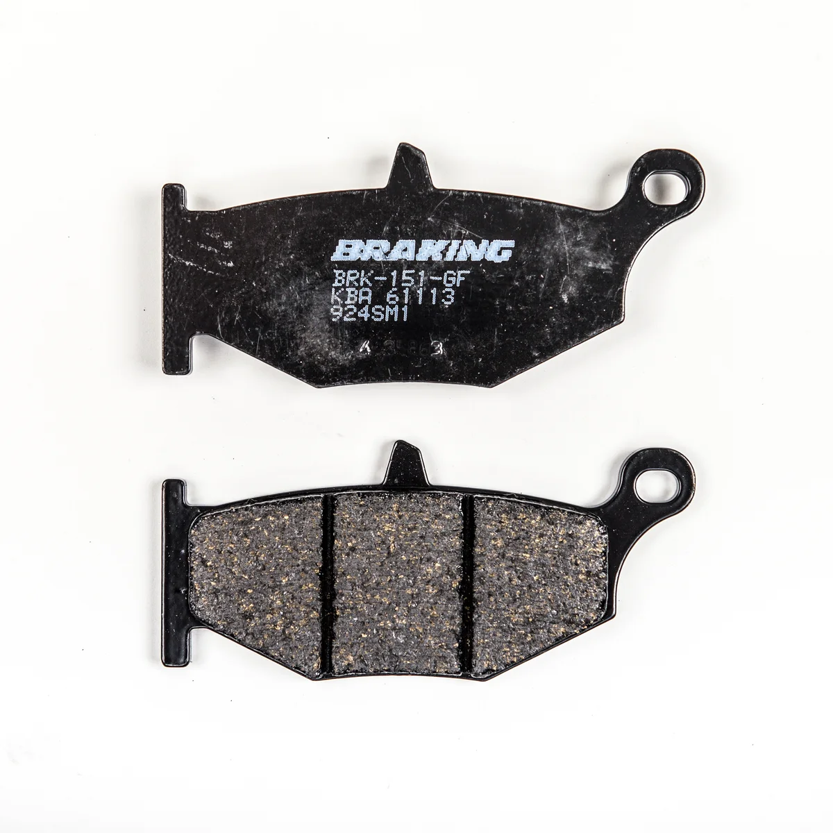 Braking 924SM1 Semi-Metallic Brake Pads - High-Performance Brakes for Powersports