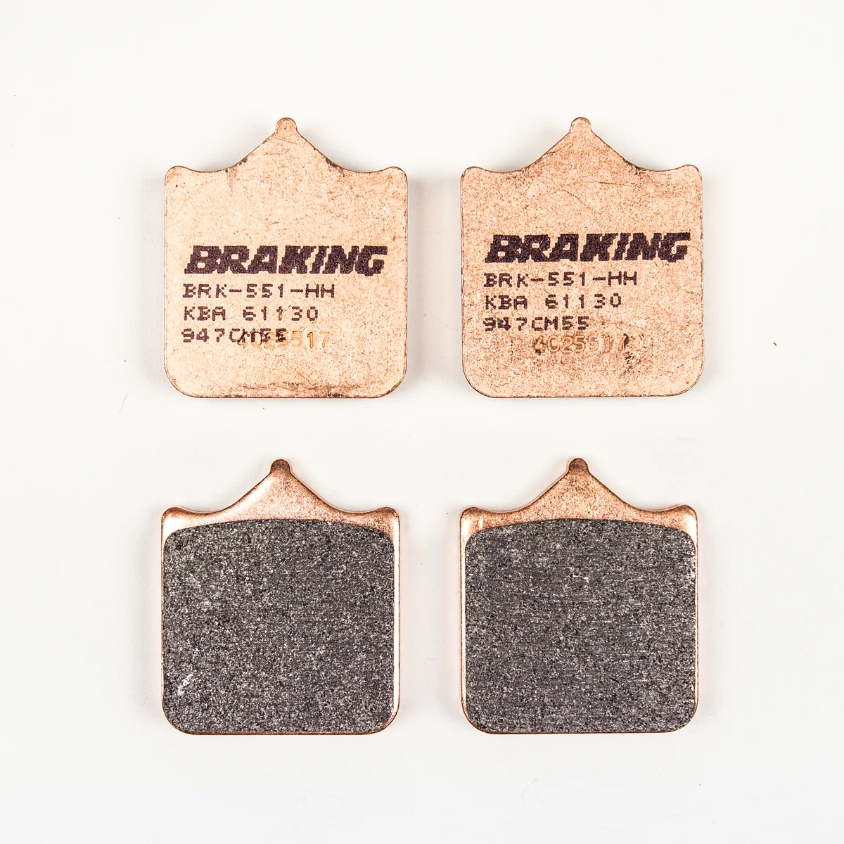 Braking 947CM55 Sintered Sport Brake Pads - High-Performance Motorcycle Brake Pads