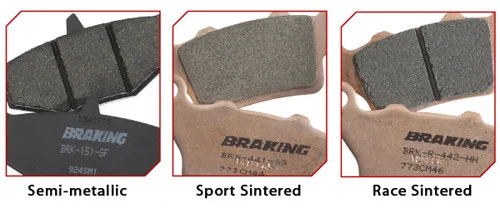 Braking 950CM55 Sintered Sport Brake Pads - High-Performance Motorcycle Brake Pads