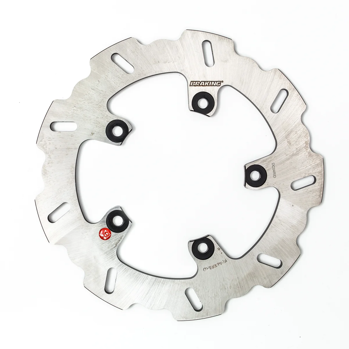 Braking DC04RID Stainless Steel Racing Rotor - High-Performance Brake Disc for Powersports