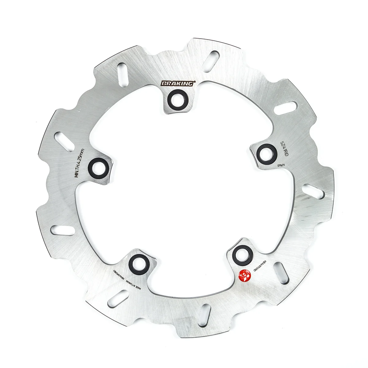 Braking SZ41RID Stainless Steel Racing Rotor - Durable Braking System for High-Performance Powersports