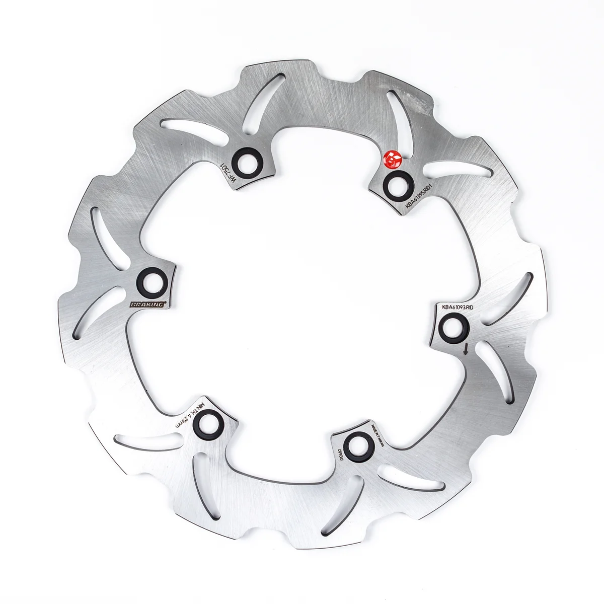 Braking WF7501 Stainless Steel Racing Rotor - Durable Braking System for Powersports Vehicles