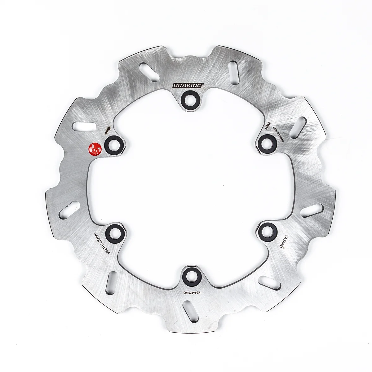 Braking YA24RID Stainless Steel Racing Rotor - Durable Braking System for High-Performance Powersports