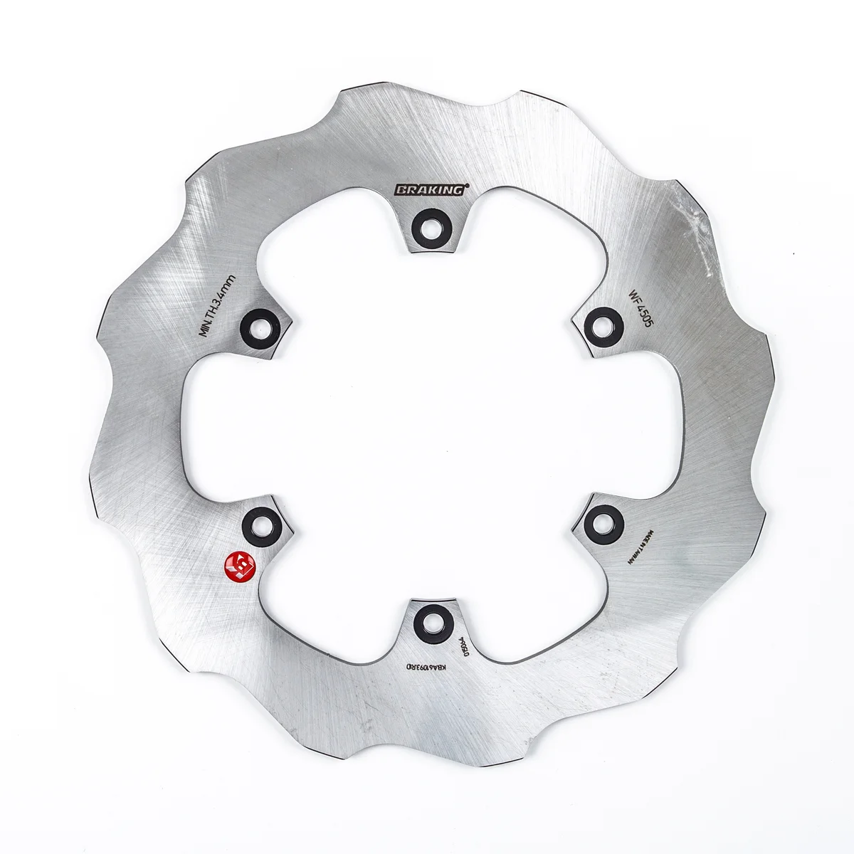 Braking WF4505 Solid Race Rotor - High-Performance Brake Disc for Powersports Vehicles