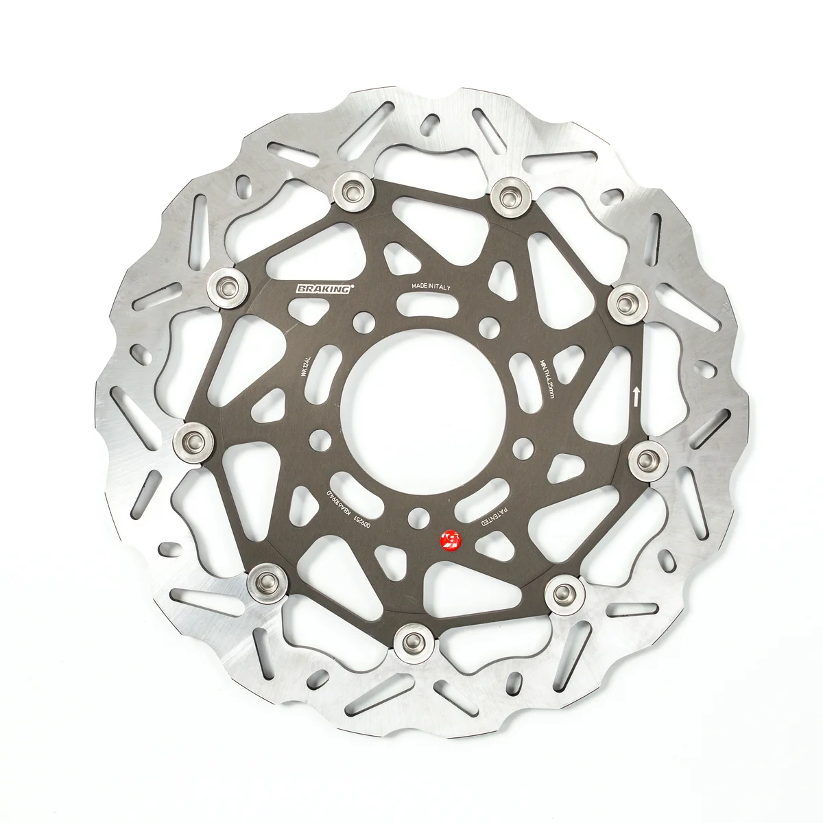 Braking WK124L SK2 Directional Rotors - Lightweight High-Performance Brakes for Racing