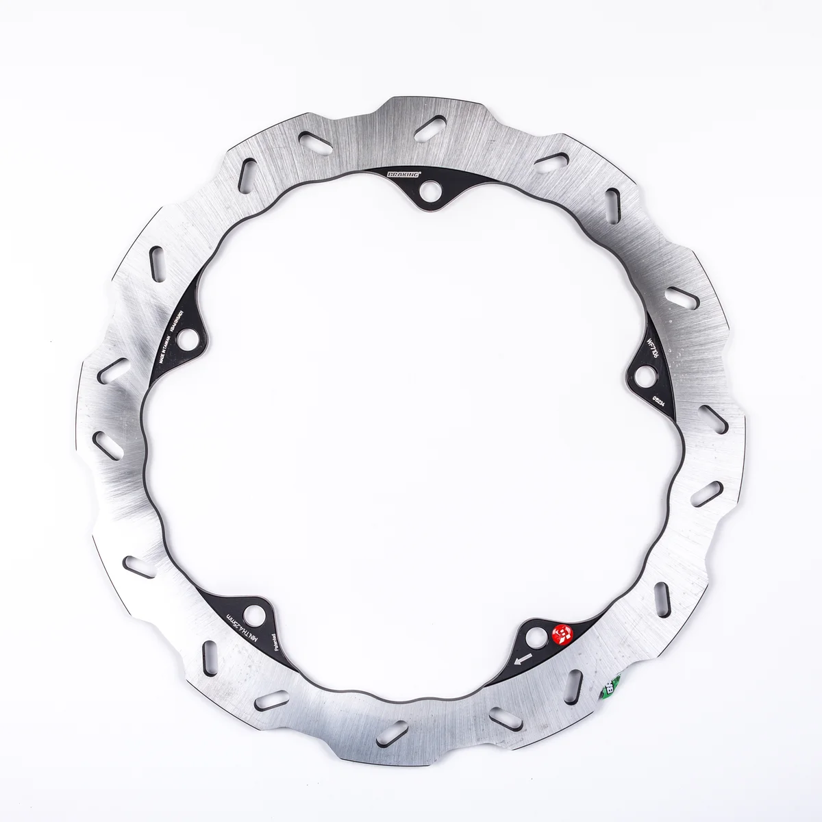 Braking WF7106 Stainless Steel Racing Rotor - High-Performance Brake Disc for Powersports