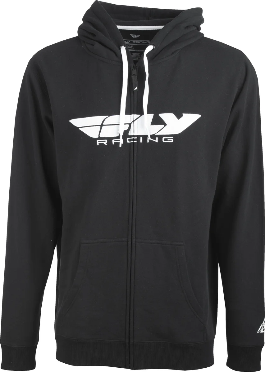 Fly Racing Corporate Zip Up Hoodie - Durable Performance Hoodie for Riders
