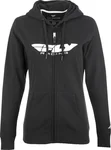 Fly Racing Women's Corporate Zip Up Hoodie - Durable & Stylish Racing Hoodie for Riders