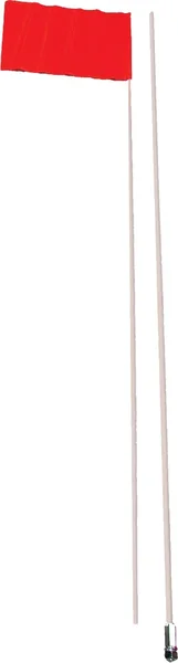 SAFETY #6B 2-Piece Fiber Safety Flag - Durable Protective Sign for Powersports