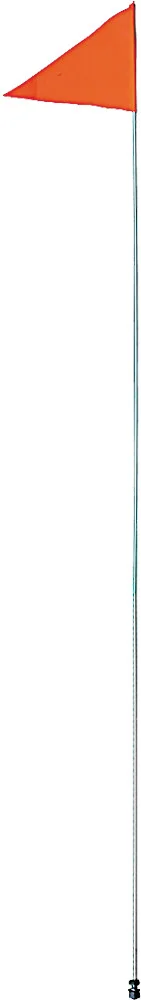 SAFETY #9A 10-Pack Straight Mount Pole - Durable Protective Safety Pole for Powersports Riders