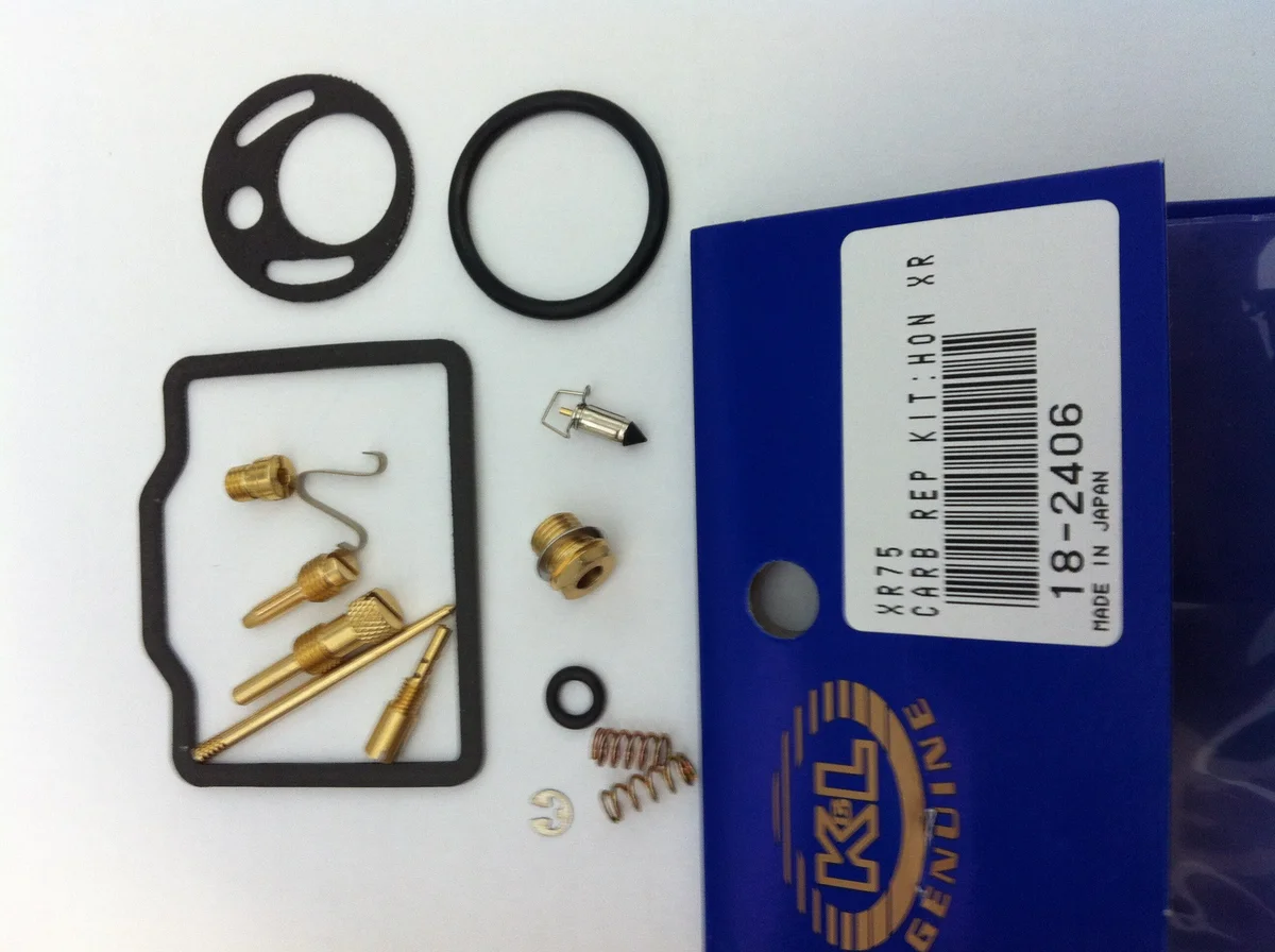 K&L 18-2406 Carburetor Repair Kit - High-Quality Intake/Carb/Fuel System Fix