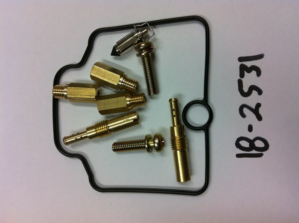 K&L 18-2531 Carburetor Repair Kit - Precision Fuel System Maintenance for Powersports Engines