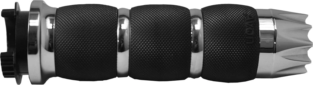 AVON MT-AIR-90-CH-EX Air Cushioned Grips - Air Ride Comfort for Powersports Riders