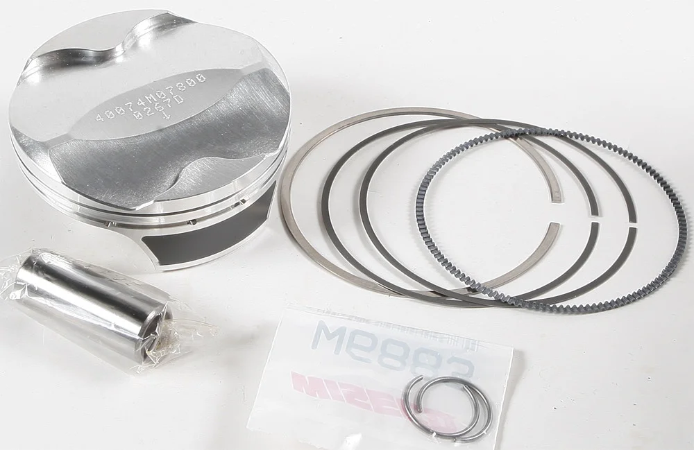 Wiseco 40074M07800 Piston Kit - High-Performance Engine Component for Powersports