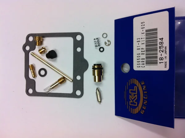 K&L 18-2584 Carburetor Repair Kit - Precision Fuel System Maintenance for Powersports Engines