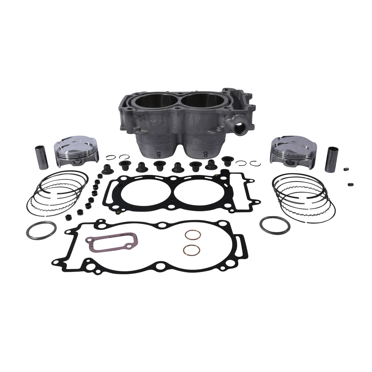 CYLINDER WORKS 60001-K01HC Standard Bore Cylinder Kit - High-Performance Engine Upgrade for Powersports