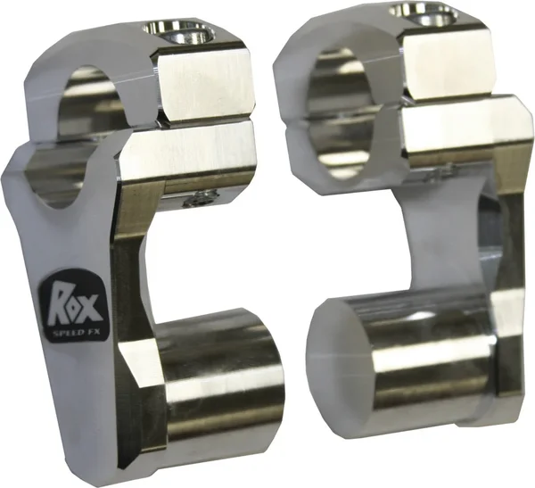 ROX Pivoting Risers - Adjustable Handlebar Riser for XR650L, V-Strom, GS1150 & More