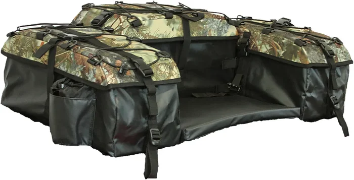 ATV TEK Padded Bottom Bag - Durable Weatherproof ATV Luggage with Arched Steel Frame