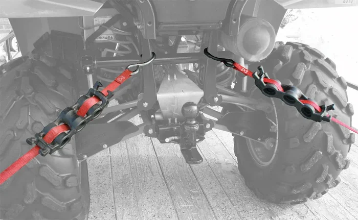 ATV TEK Shockweave™ Straps - Auto-Tension Tie-Downs for Secure Gear Transport