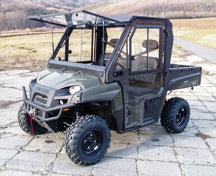 OPEN TRAIL 3210 UTV Full Cab - Premium Safety Cab with Polycarbonate Doors and Sound-Insulated Roof