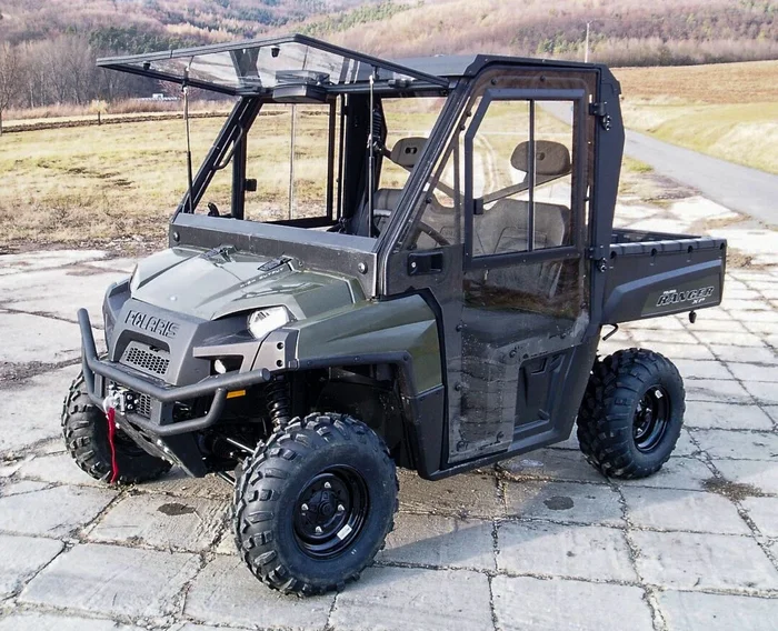 OPEN TRAIL 3310 UTV Full Cab - Premium Safety Cab with Polycarbonate Doors & Sound-Insulated Roof